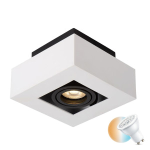 Povrchové svietidlo Italux Casemiro GU10 biele IT8001S1-WH/BK