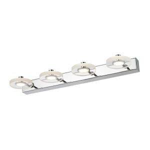 LED nástenné svietidlo Italux Harmony chróm 12W MB1225/4