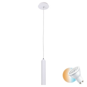 Závesné svietidlo Italux Athan WH GU10 biele matné FH31141-BJ-WHT