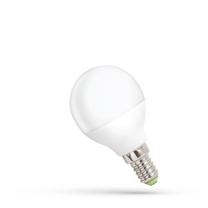 LED guľa E-14 230v 4w Nw spektrum