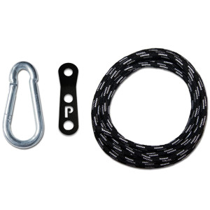 Seil mit Regler zum Aufhängen eines Hängesessels