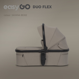 Gondola do wózka rok po roku EasyGo Duoflex Savana Beige