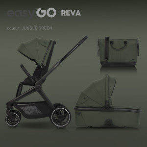 Wózek 2w1 EasyGo Reva Jungle Green