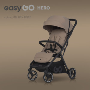 Wózek spacerowy EasyGo Hero Golden Beige
