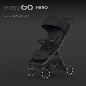Wózek spacerowy EasyGo Hero Ebony Black