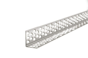 100szt Narożnik aluminiowy do gipsu Moletowany 30x30 2,5m 0,4mm