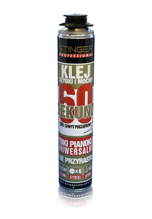 Pianoklej STINGER 60 SEKUND szybki uniwersalny 750ml