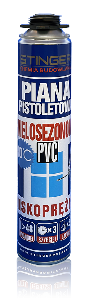 Piana pistoletowa niskoprężna PVC STINGER ZIMOWA- 10° 750ml