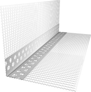 25szt Narożnik aluminiowy 23x23 z siatką żółtą 8cmx12cm 2,5m