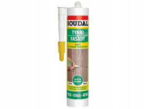 Akryl do tynków tradycyjnych Soudal biały 280 ml
