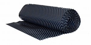 Folia kubełkowa fundamentowa 0,5m x 20m 400g 10m2
