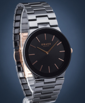 Ceas barbatesc Obaku Svale Dark V281GXBBCB