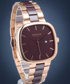 Ceas barbatesc Obaku Timian Nut V282GDVNCN