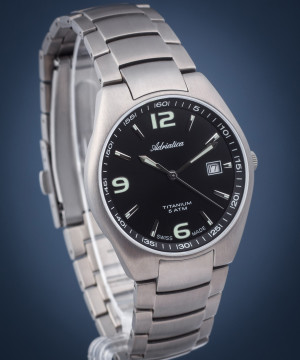 Ceas Barbatesc Adriatica Classic Titanium A1069.4154Q