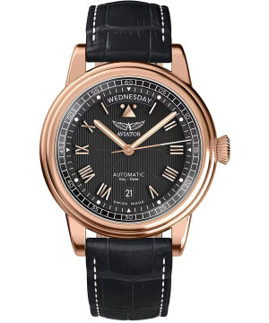 Ceas Barbatesc Aviator Day-Date V.3.35.2.275.4