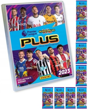 Album na karty piłkarskie Premier League 2023 + 48 Kart