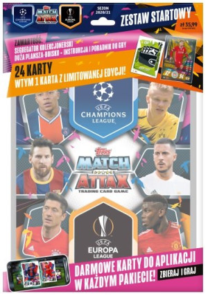 Champions League UEFA Match Attax Zestaw Startowy
