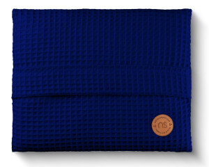 Cherrypad™ duży termofor z pestek wiśni Wafel granatowy