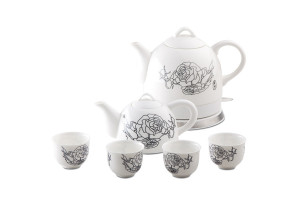 Czajnik elektryczny HAEN Tokyo Plus CK-1000 biały