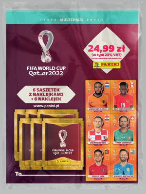 FIFA World Cup Qatar 2022 Multipack Naklejki