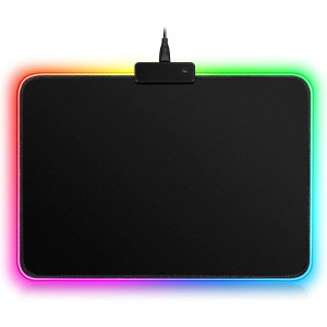 Podkładka pod mysz LED RGB 350mmx250mmx4 / MP-800