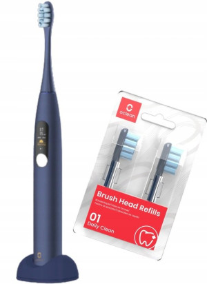 Szczoteczka soniczna, Oclean, X Pro, zestaw końcówek
