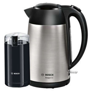 Zestaw Bosch Czajnik TWK3P420 + Młynek do kawy