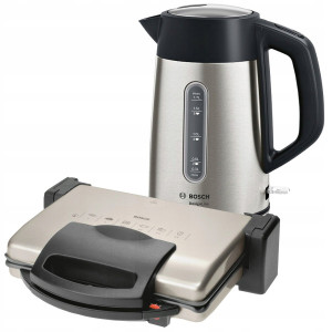 Zestaw Bosch Grill elektryczny TFB3302V + Czajnik