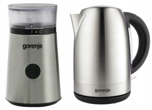 Zestaw Gorenje Czajnik elektryczny +Młynek do kawy