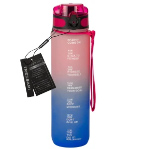 Bidon TRESSARI Butelka BPA Free 1000ml do biegania na wodę Tritan