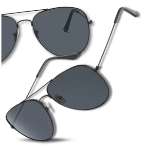 PILOTKI OKULARY AVIATOR METALOWE