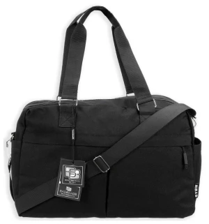 BAD&BAGS torba biznesowa bagaż podręczny do samolotu czarna podróżna