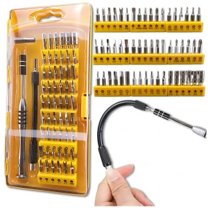 Wkrętaki precyzyjne 58w1 etui zestaw śrubokręty TORX bity magnetyczne