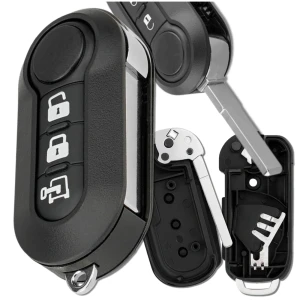 Obudowa kluczyka pilot 3 przyciski Fiat Ducato Boxer Jumper Punto Panda Iveco