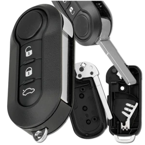 Obudowa kluczyka pilot 3 przyciski Fiat Ducato Boxer Jumper Punto Panda Qubo Iveco