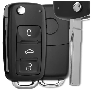 Obudowa kluczyk pilot 3 przyciski do auta VW Golf VI Touran Polo Caddy