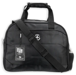 BAD&BAGS torba biznesowa podróżna do samolotu bagaż podręczny czarna