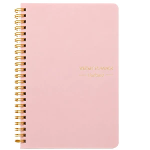 Organizer Spiralny Notes Planer Tygodniowy Różowy A5