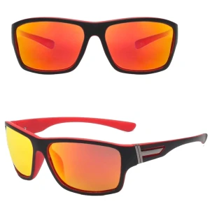 Sportowe lekkie okulary polaryzacyjne do jazdy uniwersalne lustrzane