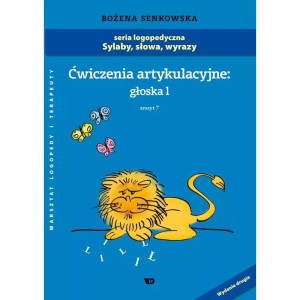 Ćwiczenia artykulacyjne - zeszyt 7, głoska l