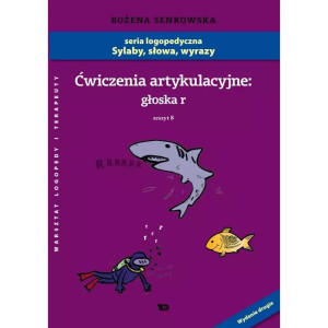Ćwiczenia artykulacyjne - zeszyt 8, głoska r