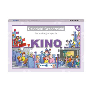 Dzieciaki grzeczniaki - kino. gra edukacyjna - puzzle