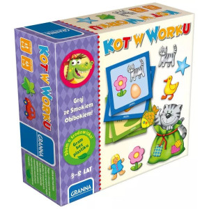 Kot w worku. graj ze smokiem obibokiem