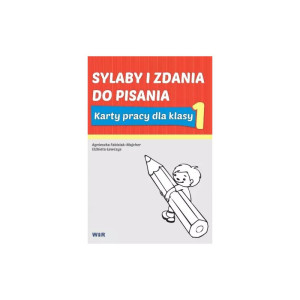 Sylaby i zdania do pisania. karty pracy dla klasy 1