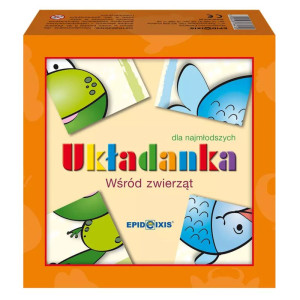 Układanka dla najmłodszych. wśród zwierząt