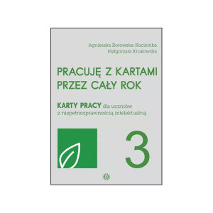 Pracuję z kartami przez cały rok. karty pracy - część 3