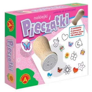 Naklejki i pieczątki dla dziewczynek