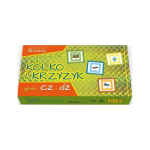 Logopedyczne kółko i krzyżyk - głoski cz i dż