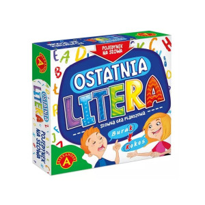 Ostatnia litera. słowna gra planszowa