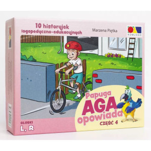 Papuga aga opowiada. część 4 - głoski l, r
